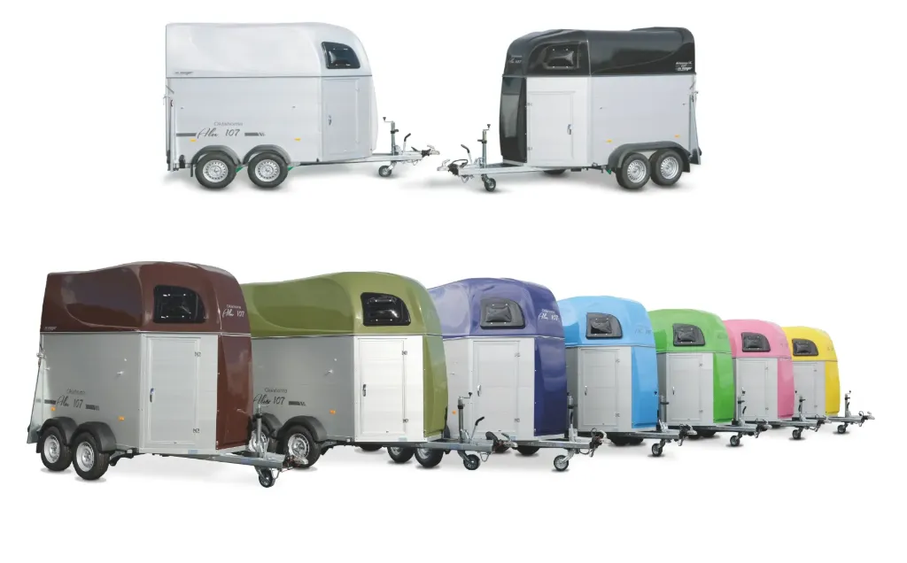 Beschikbare kleuren WM Meyer trailers